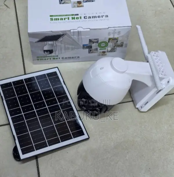 V380 4G Solar CCTV Camera - Single Lens, Wireless Outdoor - 1
