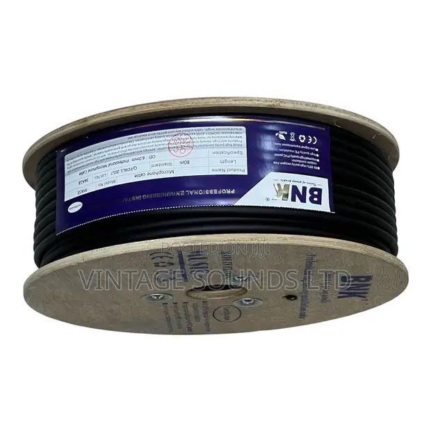BNK 80M Heavy-Duty Mic Cable for Church & Studio - 1