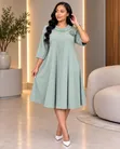 Classy Office Maternity Dress - 2