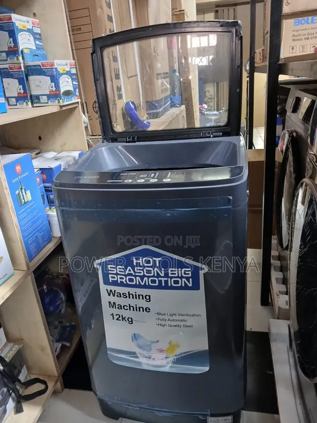 Decho 12kg Fully Automatic Top Load Washing Machine - 1