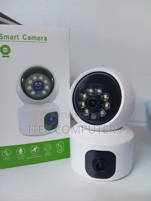 Indoor Baby Room Security Camera with 4G and Dual-Lens