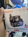 NeePho NP-59 2.4GHz Wireless Collar Mic na Kesi ya Dijitali - 2