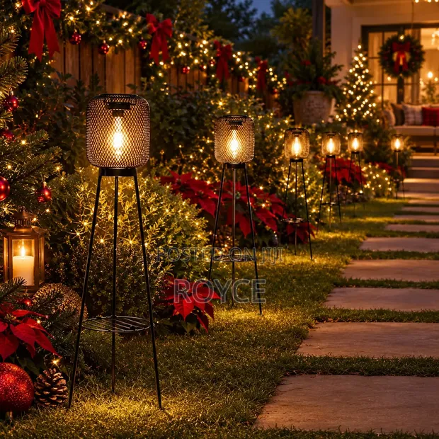 Solar Outdoor Patio Lantern - 1