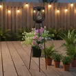 Solar Outdoor Patio Lantern - 4