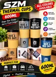 Vikombe vya SZM vya Kuhifadhi Joto 600ml - 2