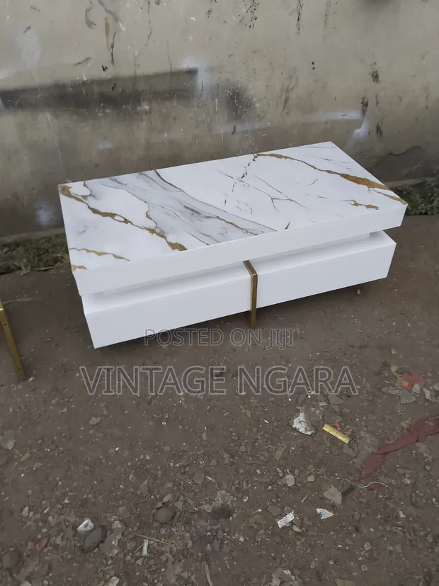 Meza ya Kahawa ya Mstatili ya Kisasa - 1