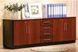 6-Door Credenza Cabinet with Drawers - 4