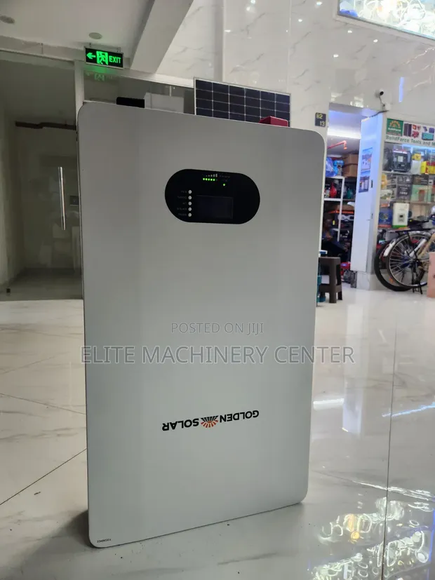 Golden Solar LiFePO4 Lithium Solar Battery (48V, 5kW) - 1