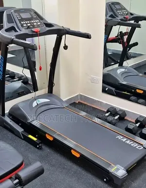 Multifunction Treadmill with Auto Incline, Massager, Twister & Dumbbells