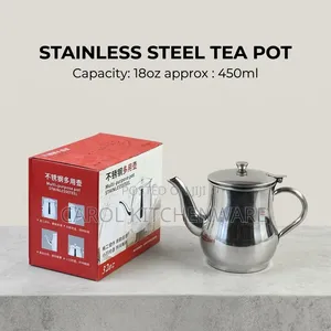 450ml Stainless Steel Tea Pot