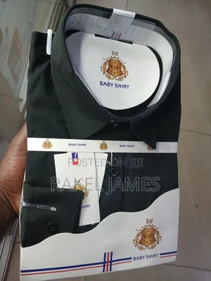 Mtoto Shati Nyeusi Mikono Mirefu