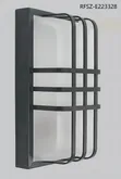Outdoor Wall Light with Cage Frame - 1