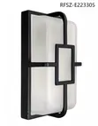 Outdoor Wall Light with Cage Frame - 4