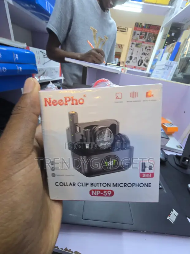 NeePho NP-59 Wireless Condenser Mic (Type-C/iOS) - 1