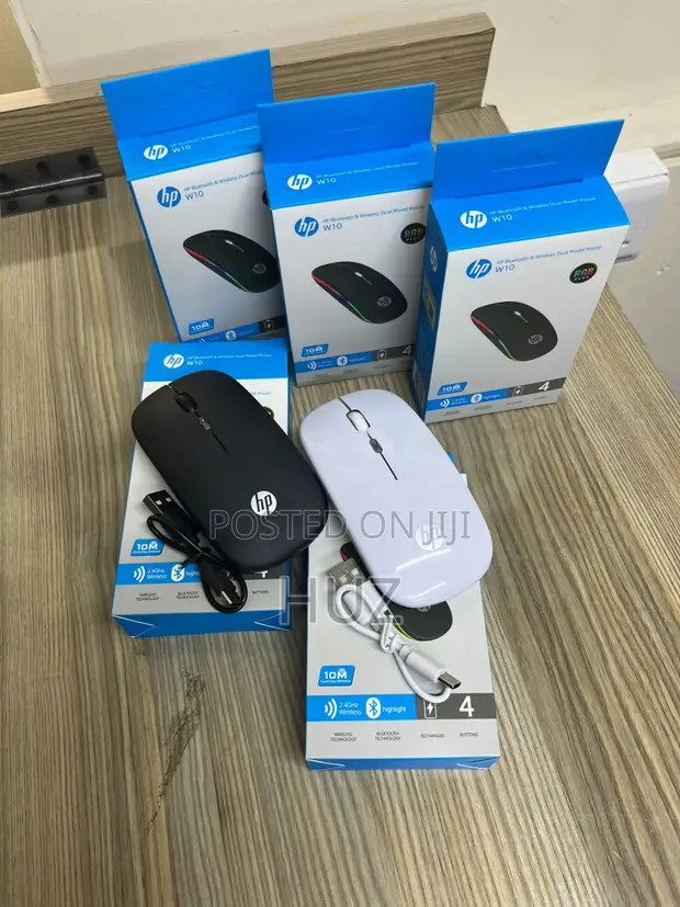 HP W10 Bluetooth and Wireless Dual Mode Mouse - 1