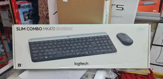Logitech MK470 Slim Wireless Keyboard and Mouse Combo - 1