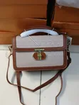 Ladies Multicolor Faux Leather Sling Bag - 4