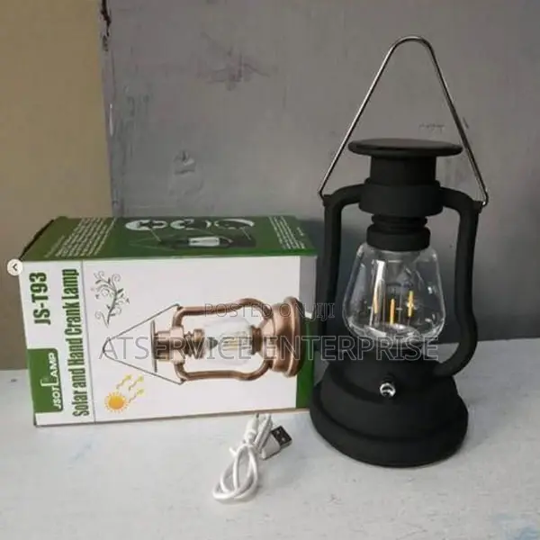 Quality Solar Hand Crank Lantern Lamp - 1