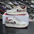 Nike Air Force 1 Low x Dior Maroon Beige - 2