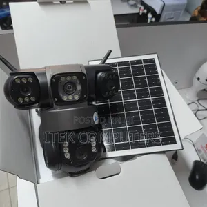 CCTV ya Kamera Tatu ya Solar 4G na Ufuatiliaji wa Eneo Pana