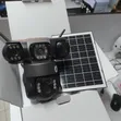 CCTV ya Kamera Tatu ya Solar 4G na Ufuatiliaji wa Eneo Pana - 1