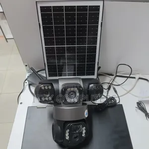 Triple Lens 4G Solar CCTV Camera