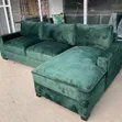 Kochi ya Kona ya L-Shape ya Kisasa na Chaise Lounge Iliyopanuliwa - 2