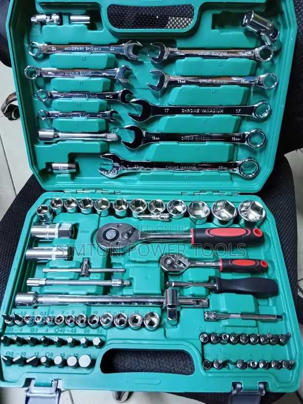 Set ya Zana za Fundi za Vipande 216 za Chrome Vanadium - 1