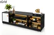 Imported Executive TV Stand with Shelves & Cabinet - 2