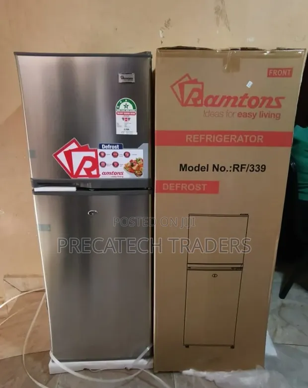 Ramtons RF/339 138L Double Door Refrigerator - 1