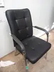 Pure Leather Executive Visitors Chair - 5