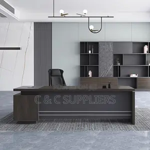 L-Shaped CEO Imported Work Desk - 1.6m