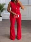 Set ya Waistcoat na Pant kwa Wanawake - 1