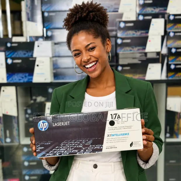 Original HP 17A Black Toner Cartridge – CF217A - 1