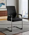 Mesh Office Visitor's Cantilever Waiting Chair - 3