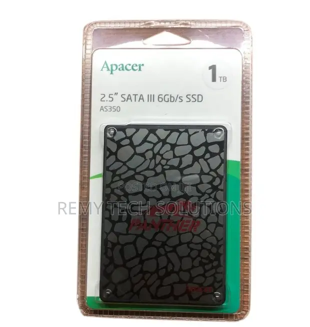Apacer AS350 Panther 1TB 2.5" SATA Internal SSD - 1