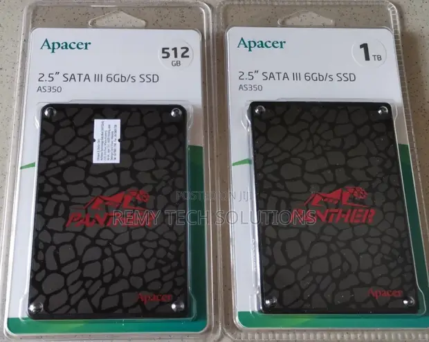 Apacer AS350 Panther 1TB 2.5" SATA Internal SSD - 1