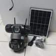 Triple Lens 4G Solar CCTV Camera ya Nje na Smart Remote Access - 1