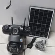 Triple Lens 4G Solar CCTV Camera ya Nje na Smart Remote Access - 2