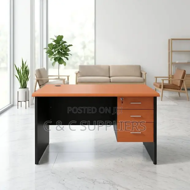 Study Desk ya Kisasa ya 1.2m - 1
