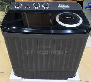 Ecomax 9kg Twin Tub Semi-Automatic Washing Machine