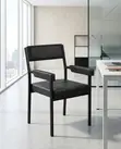 Kiti cha Catalina cha PU Leather chenye Mikono - 2