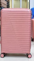 Large 79cm Rubber Suitcase with 360° Spinning Wheels - 1