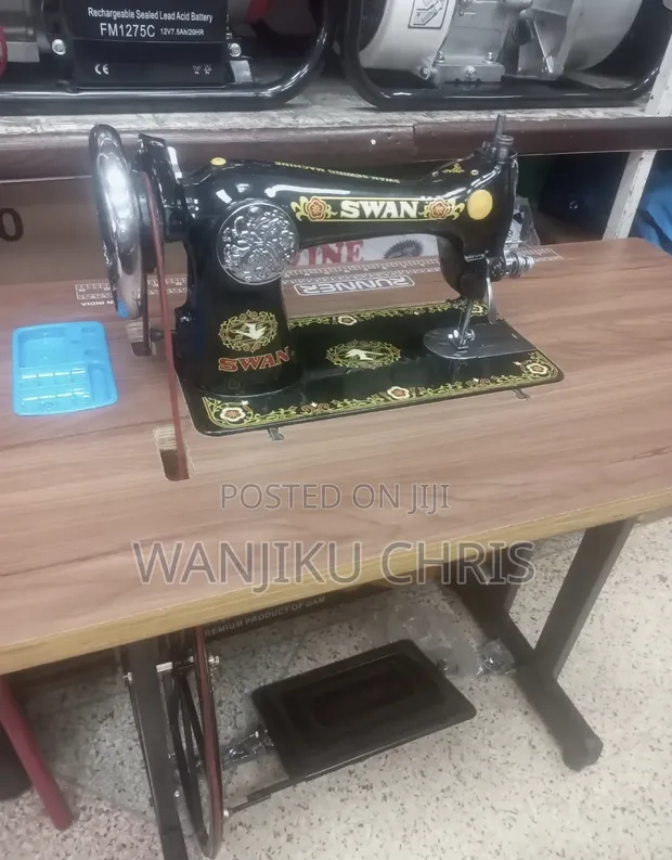 Swan Plus Imported Sewing Machine with Table - 1