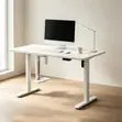 Ergonomic Standing Desk - 120cm Nyeupe - 4