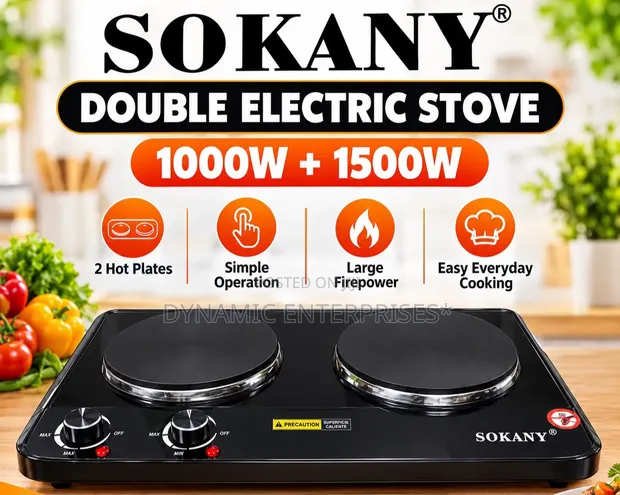 Sokany Double Electric Hot Plate - 1