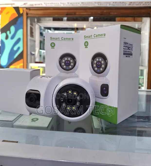 WiFi Dual-Lens Baby Monitor Security Camera - 1