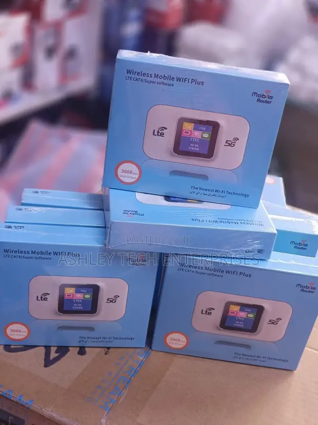 New MiFi Portable Wireless Router - Fast Mobile Internet - 1
