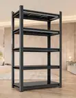 Rafu za Chuma za Matumizi Mengi 5-Unit Vertical - 2