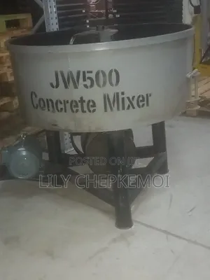 Pan Mixer Machine - Mpya Kabisa